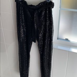 JCREW COLLECTION SEQUIN JOGGERS